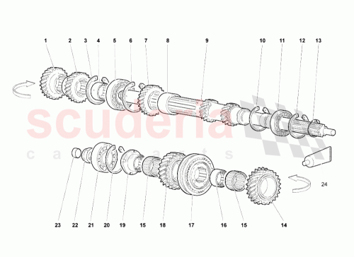 Part Diagram for Lamborghini 086311361E