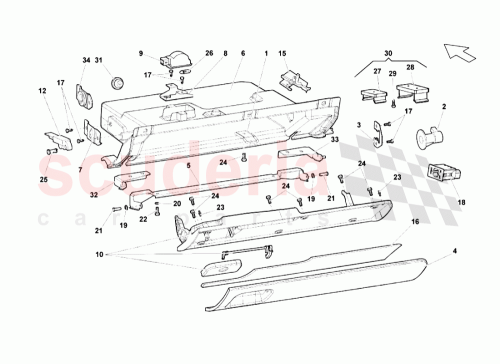 Part Diagram for Lamborghini N177252