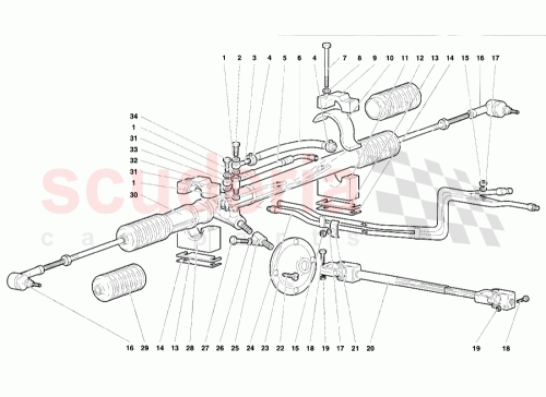Part Diagram for Lamborghini 005124347