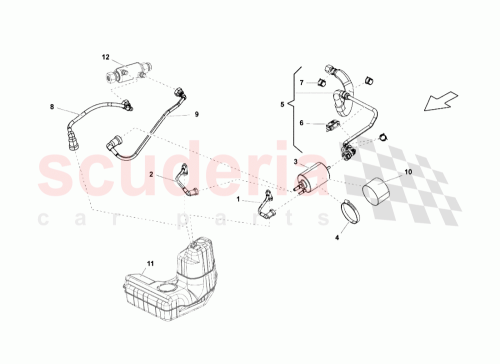 Part Diagram for Lamborghini 420201220B