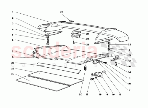 Part Diagram for Lamborghini 008740654