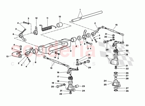 Part Diagram for Lamborghini 0013005164