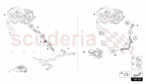 Part Diagram for Lamborghini 47B121315B
