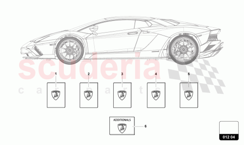 Part Diagram for Lamborghini 4ML012723FA