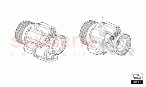 Part Diagram for Lamborghini 470409511B