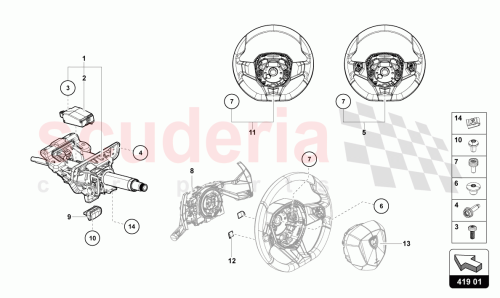 Part Diagram for Lamborghini 470419091CSXZ0