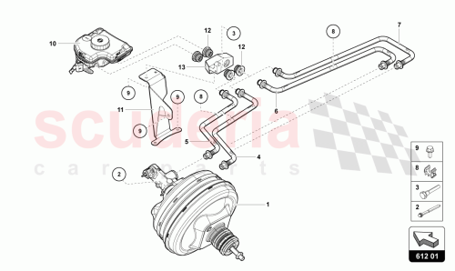 Part Diagram for Lamborghini 472611685B