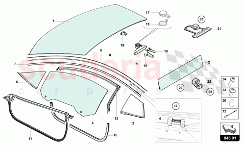 Part Diagram for Lamborghini 476853702E