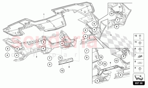 Part Diagram for Lamborghini 472858285