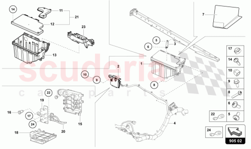 Part Diagram for Lamborghini 8K0937517B