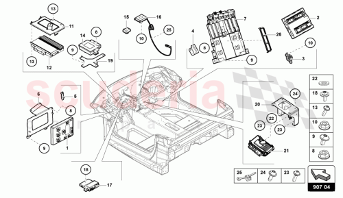 Part Diagram for Lamborghini 8K0971981A