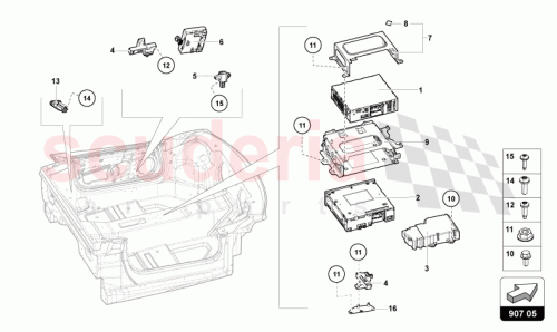 Part Diagram for Lamborghini 470035662G