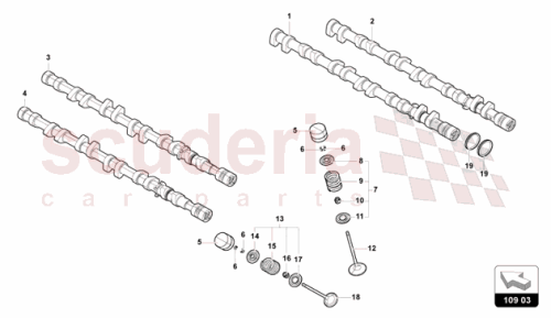 Part Diagram for Lamborghini 07M109623P