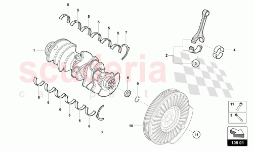 Part Diagram for Lamborghini 07L198401H