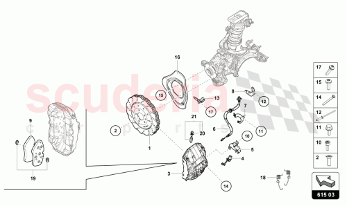 Part Diagram for Lamborghini 4T0615106EC