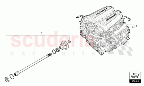 Part Diagram for Lamborghini 07L100015EB