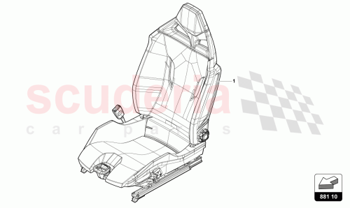 Part Diagram for Lamborghini 4T3882024GXZ0
