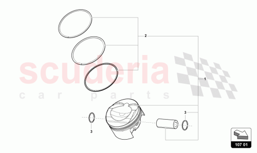 Part Diagram for Lamborghini N0122781