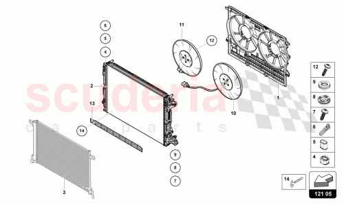 Part Diagram for Lamborghini 8W0959455AB