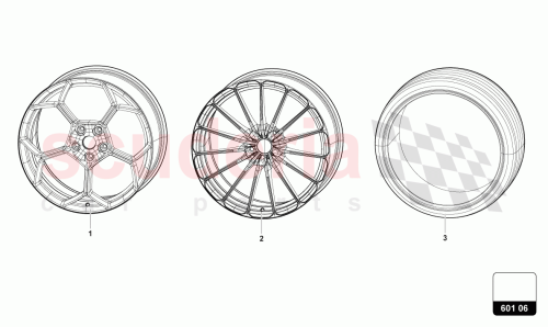 Part Diagram for Lamborghini 4ML601025CL