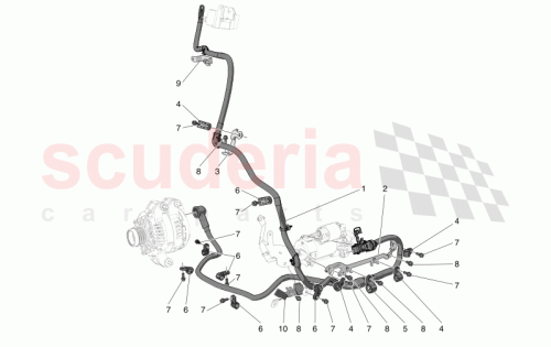Part Diagram for Maserati 670050338