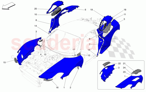 Part Diagram for Maserati 670312320