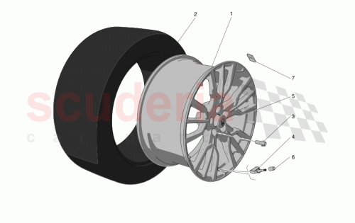 Part Diagram for Maserati 670194470