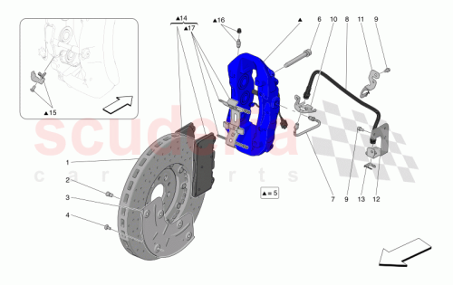 Part Diagram for Maserati 910043980