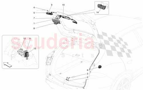 Part Diagram for Maserati 670298248