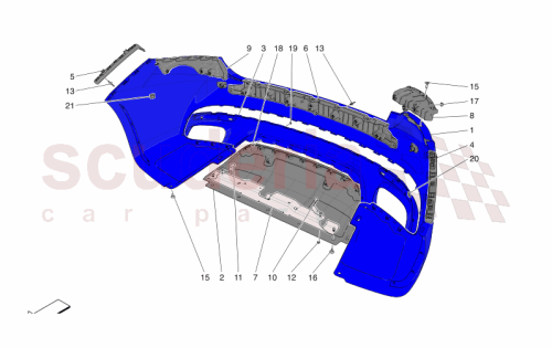 Part Diagram for Maserati 670319837