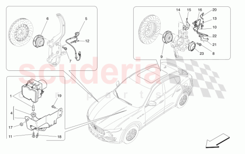 Part Diagram for Maserati 673010399