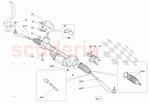 Part Diagram for Maserati 670102501