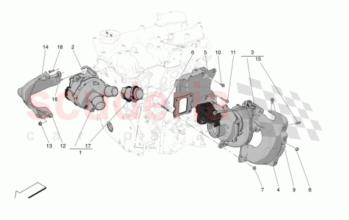 Part Diagram for Maserati 670051233