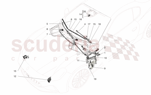 Part Diagram for Maserati 670220202