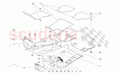 Part Diagram for Maserati 675001959