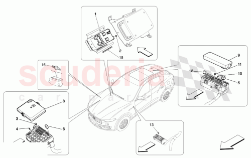 Part Diagram for Maserati 670296159