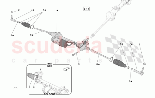 Part Diagram for Maserati 670162254