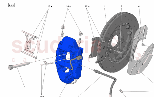 Part Diagram for Maserati 673014160
