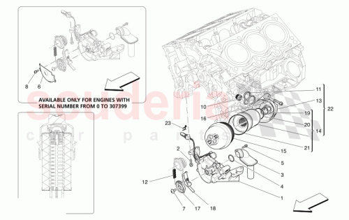 Part Diagram for Maserati 829830