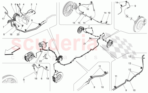 Part Diagram for Maserati 670039671
