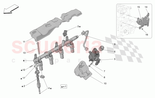 Part Diagram for Maserati 675000894