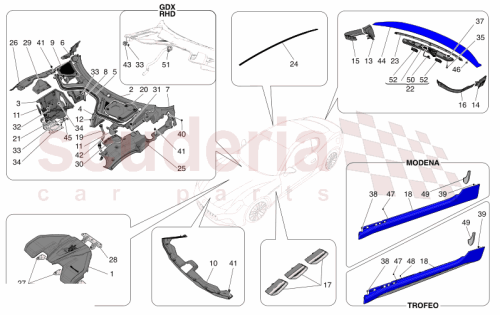 Part Diagram for Maserati 670308078