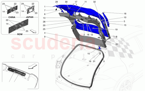 Part Diagram for Maserati 675001900