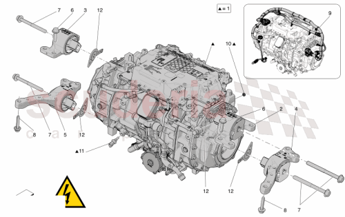 Part Diagram for Maserati 670302213