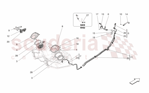 Part Diagram for Maserati 670354863