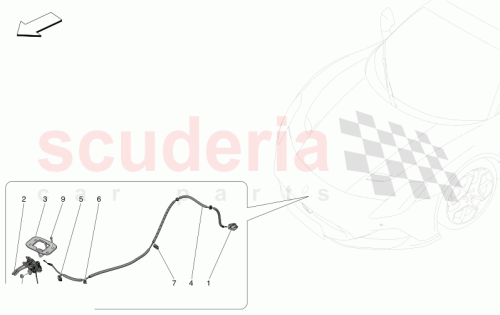 Part Diagram for Maserati 670214492