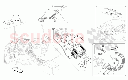 Part Diagram for Maserati 205331