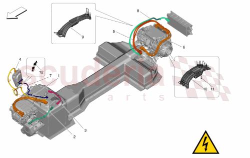 Part Diagram for Maserati 670159307