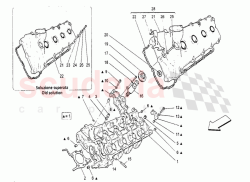 Part Diagram for Maserati 265568