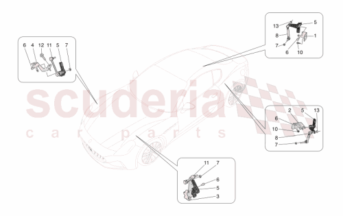 Part Diagram for Maserati 670213942